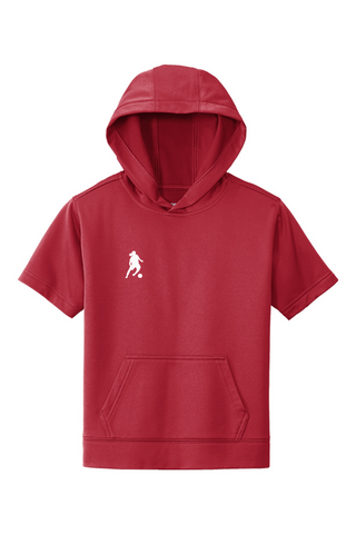 Ronaldinho Team Youth Fleece Short Sleeve Hoodie