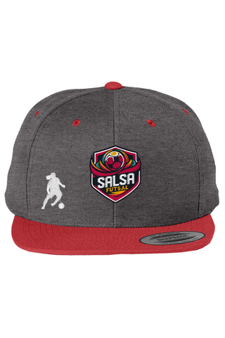 Salsa Futsal Flat Bill Snapback Cap