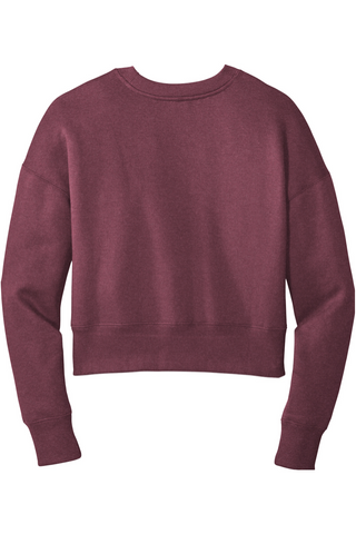 AS Roma Futsal Womens Fleece Cropped Crew
