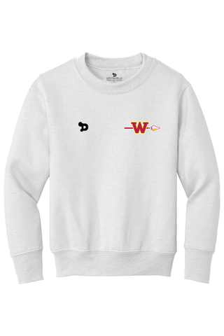 Woodbridge Warriors Youth Core Fleece Crewneck Sweatshirt