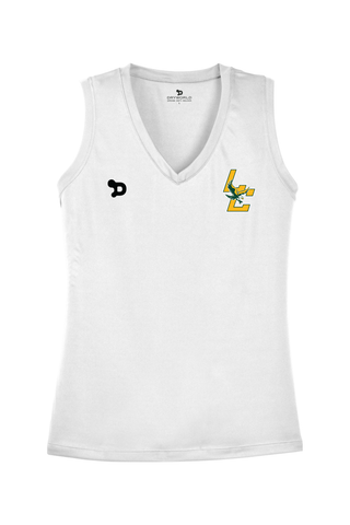 Legacy Christian Ladies Sleeveless PosiCharge Competitor V-Neck Tee