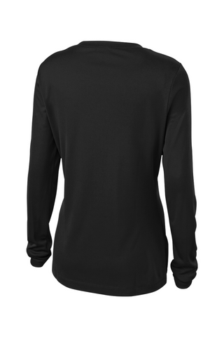 AS Roma Futsal Womens Long Sleeve V-Neck Tee