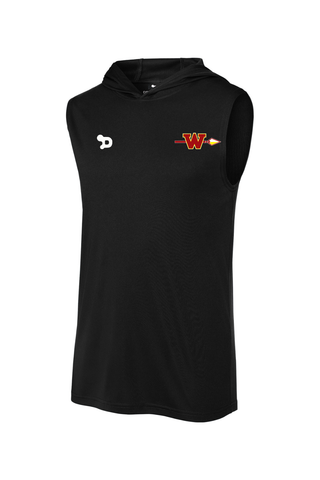 Woodbridge Warriors Competitor Sleeveless Hoodie