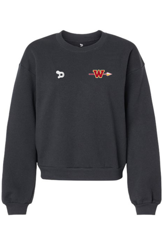Woodbridge Warriors ReFlex Women's Fleece Crewneck Sweatshirt