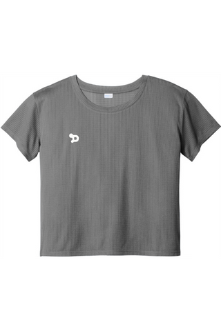 D PosiCharge® Draft Crop Tee