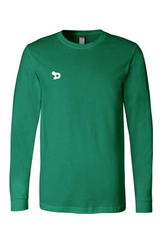 D Crewneck Jersey Long Sleeve Tee