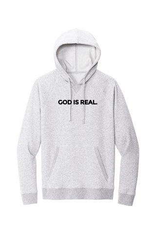 God Is Real Fleece Pullover Hoodie
