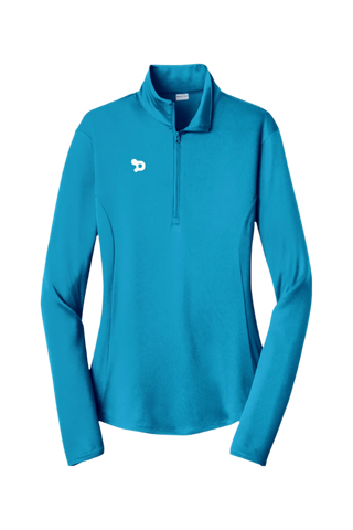 Team D Ladies 1/4-Zip Pullover