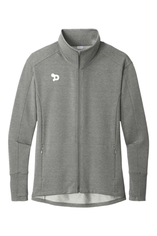Team D Womens Fleece Full-Zip Jacket