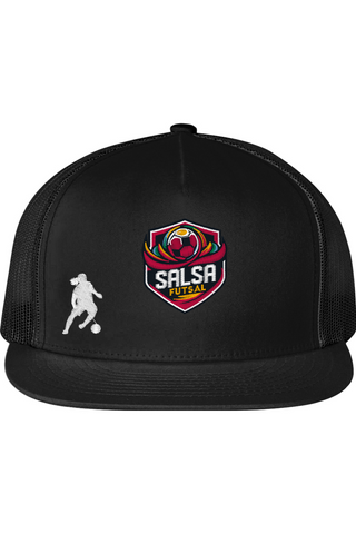 Salsa Flat Bill Trucker Cap