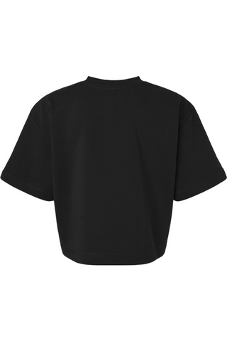 All American Women's French Terry Mid-Length Boxy Top - Lifestyle Beyond The Game