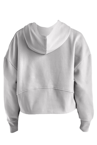 Team D Ladies' Alice Half-Zip Hooded Sweatshirt