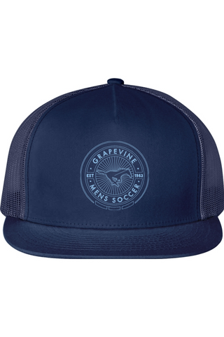 Grapevine Flat Bill Trucker Cap