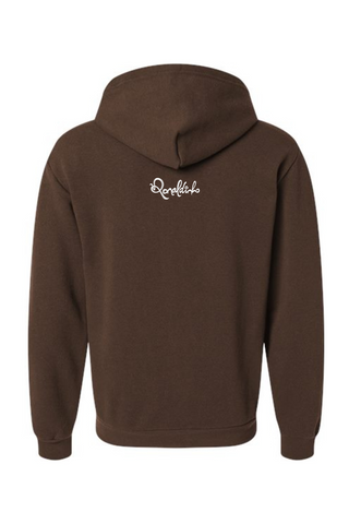 Ronaldinho Bruxo Oversized Fleece Full-Zip Hoodie