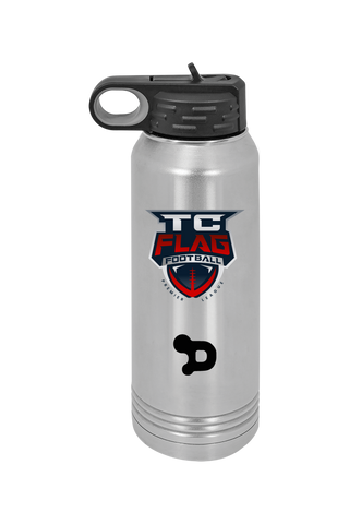 TC Flag 30 oz. Insulated Water Bottle