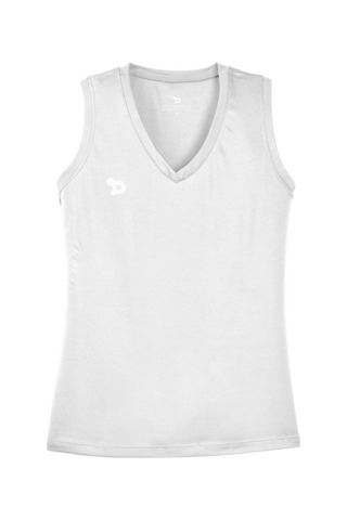 Gridiron Women Sleeveless V-Neck Tee