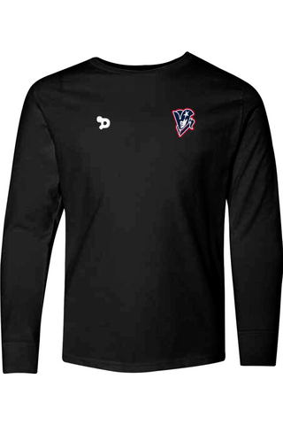 Beckman Patriots Youth Fine Jersey Long Sleeve Tee