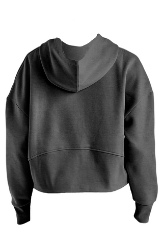 Gridiron Women Half-Zip Hooded Sweatshirt