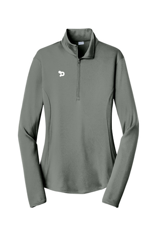 Team D Ladies 1/4-Zip Pullover