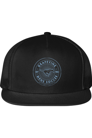 Grapevine Flat Bill Trucker Cap