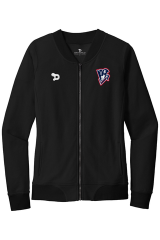 Beckman Patriots Ladies Lightweight French Terry Bomber