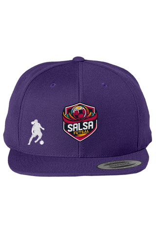 Salsa x Ronaldinho Flat Bill Snapback Cap