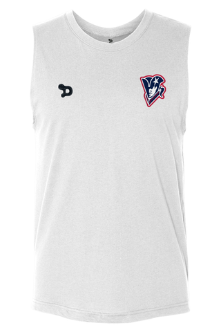 Beckman Patriots Jersey Muscle Tank