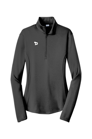 Team D Ladies 1/4-Zip Pullover