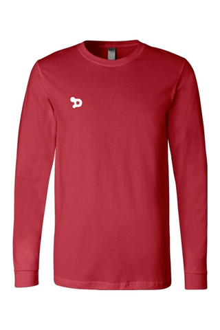 D Crewneck Jersey Long Sleeve Tee