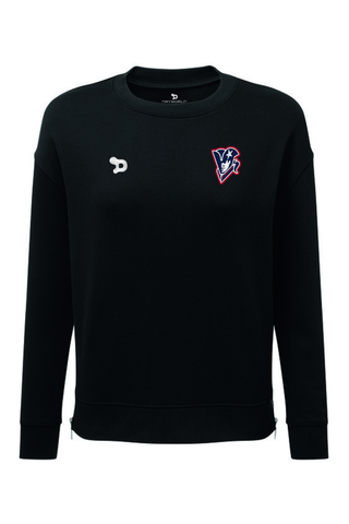 Beckman Patriots Ladies' Billie Side-Zip Sweatshirt
