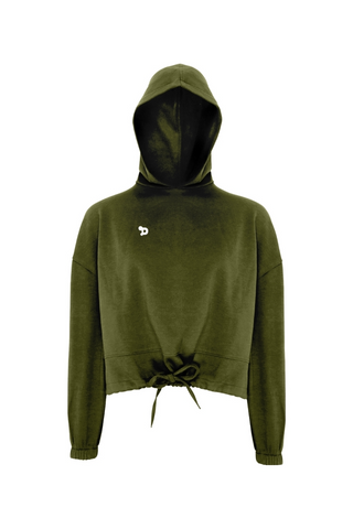 Gridiron Women Cropped Maria Hoodie