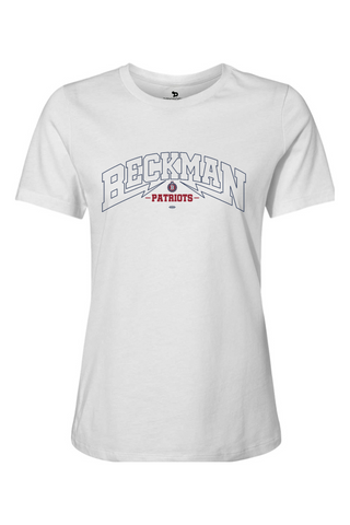 Beckman Patriots Women’s Jersey Short Sleeve Tee - BP Teamwear