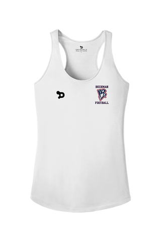 Beckman Football Ladies PosiCharge Competitor Racerback Tank