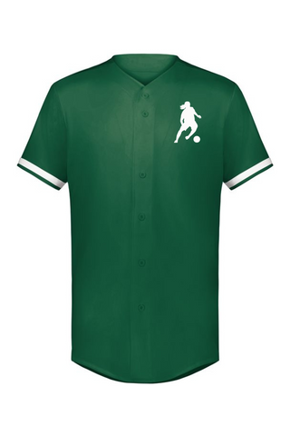 Ronaldinho Bruxo Youth Cutter+ Full Button Baseball Jersey