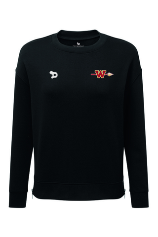 Woodbridge Warriors Ladies' Billie Side-Zip Sweatshirt