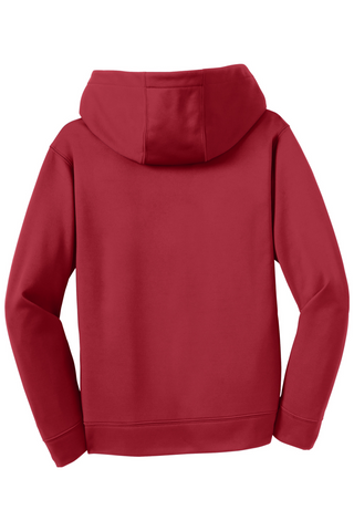 ROMA FC Youth Sport-Wick Fleece Hooded Pullover