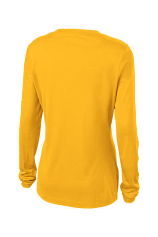 Legacy Christian Ladies PosiCharge Competitor Long Sleeve V-Neck Tee