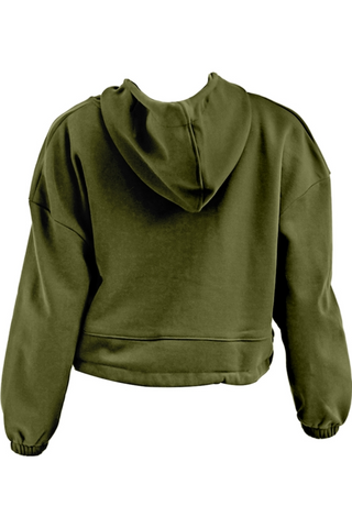 Gridiron Women Cropped Maria Hoodie