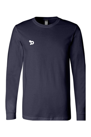 D Crewneck Jersey Long Sleeve Tee