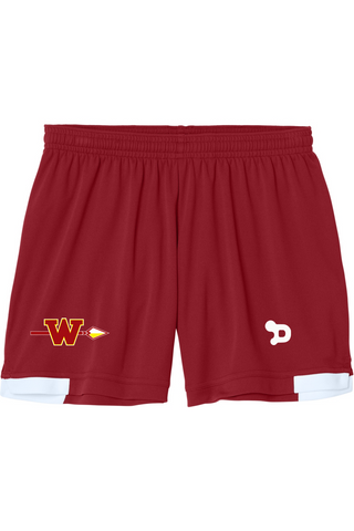 Woodbridge Warriors Women's Club 5" Short