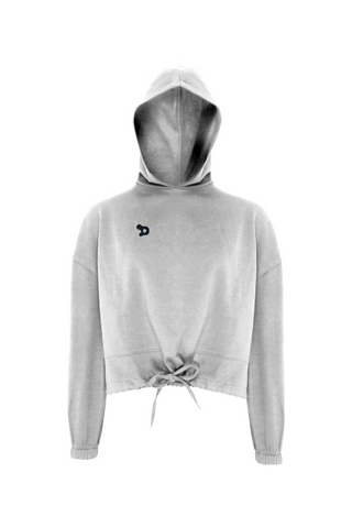 Team D Ladies' Cropped Maria Hoodie