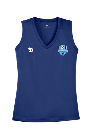 Internacional Ladies Sleeveless PosiCharge Competitor V-Neck Tee