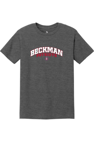 Beckman Patriots Unisex Heavyweight Cotton Tee - Lifestyle Beckman Athletic Edition