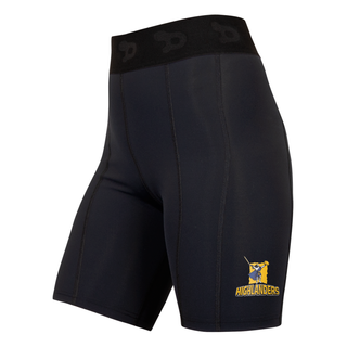 Signature D - AA Compression 3/4 Short NZSR Highlanders - Womens
