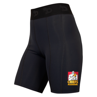 Signature D - AA Compression 3/4 Short NZSR Chiefs Manawa - Womens