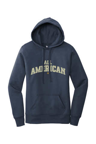 All American Ladies Core Fleece Pullover Hooded Sweatshirt - Lifestyle Beyond The Game