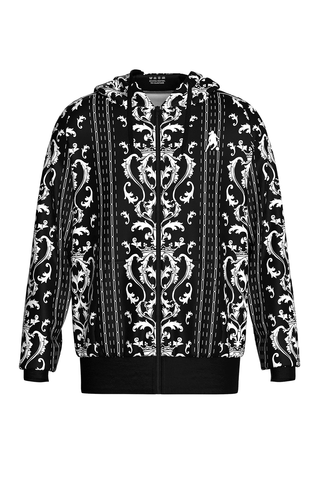 Ronaldinho Bruxo Baroque Zip Hoodie - Men's