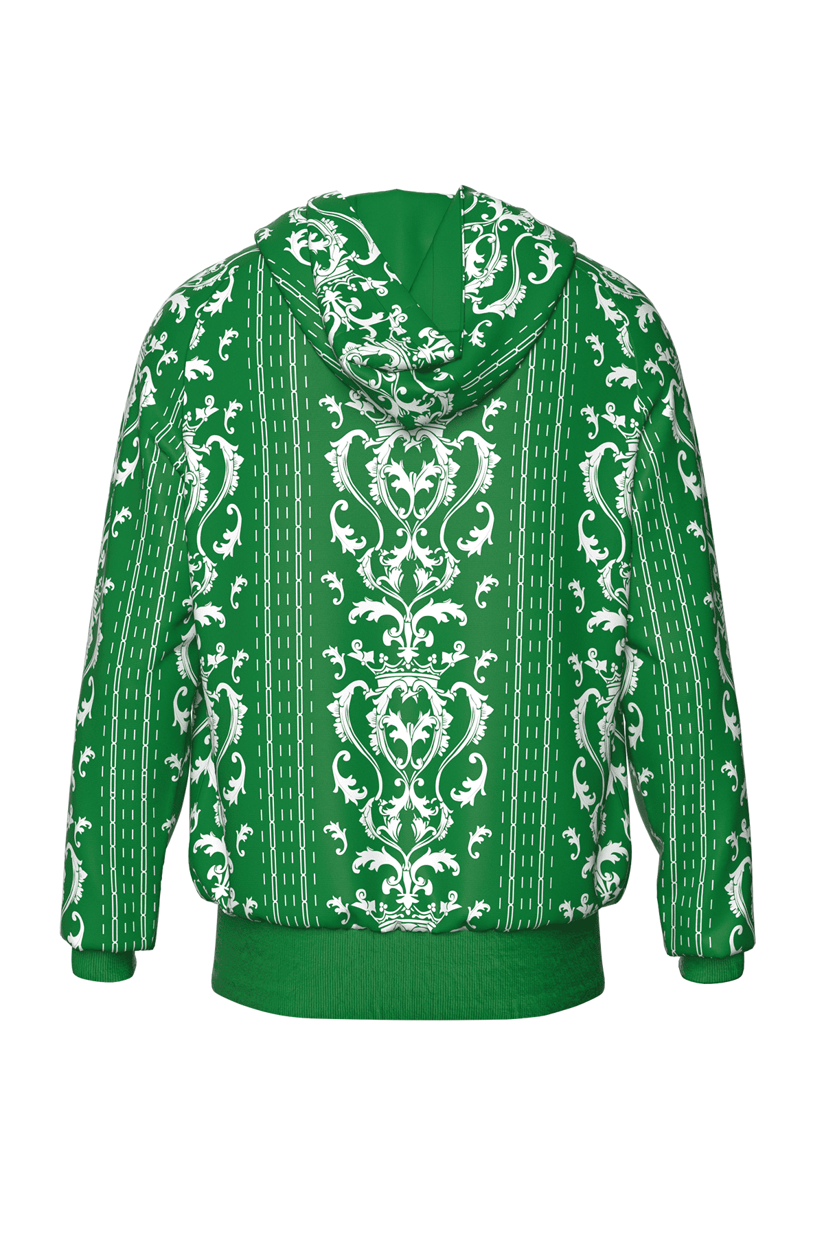 Ronaldinho Bruxo Baroque Zip Hoodie - Men's