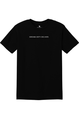 Heavyweight Oversized T-Shirt – Dream. Defy. Deliver.