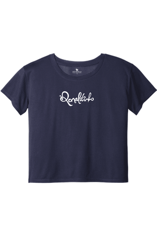 Ronaldinho Bruxo Mesh Crop Tee